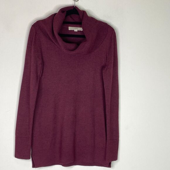LOFT Cowl Neck Tunic Sweater Women's Size XS - Picture 8 of 8